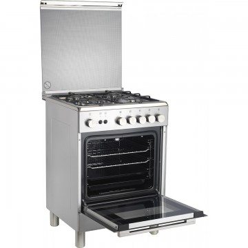 La Germania FTR6 4C 81 D X GPL Κουζίνα 65lt με Εστίες Υγραερίου Π60εκ. Inox